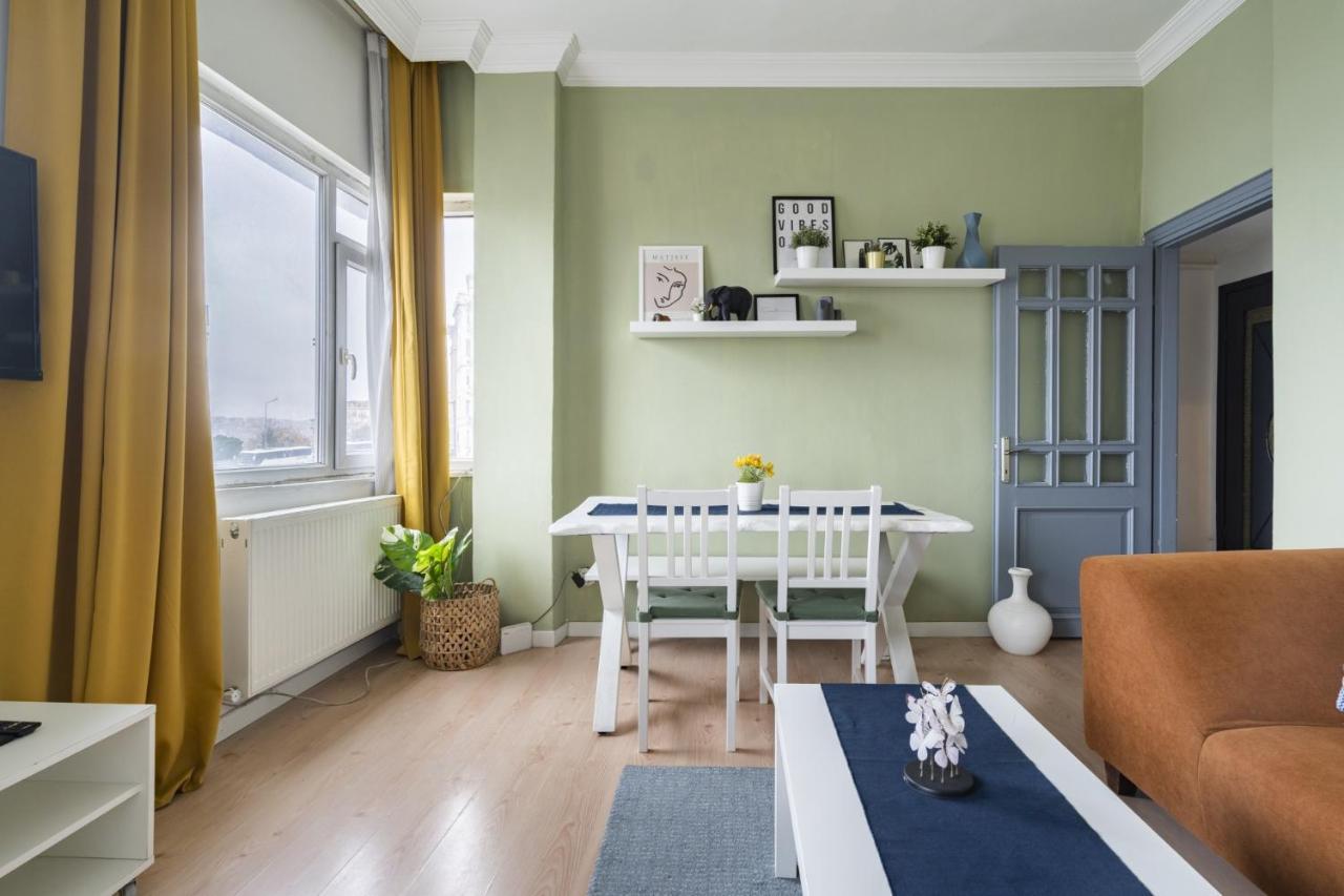Central Flat W Sea View And Near Galata Tower Appartement Istanboel Buitenkant foto